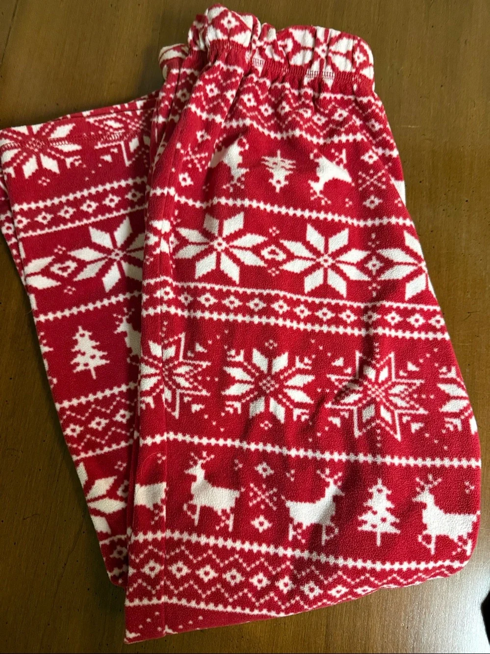 New Land’s End fleece PJ set